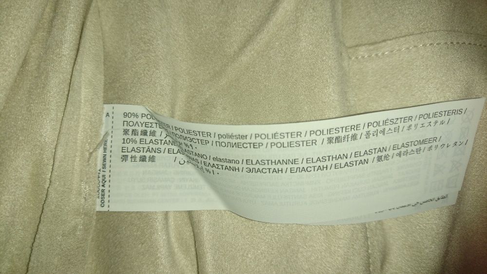 Blazer da MANGO em bege/cinzento - Tamanho M