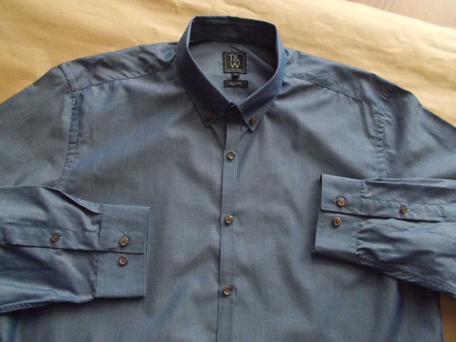 -XL-TYLOR&WRIGHT City Line, Nowa Koszula Męska XL 44 cm UK