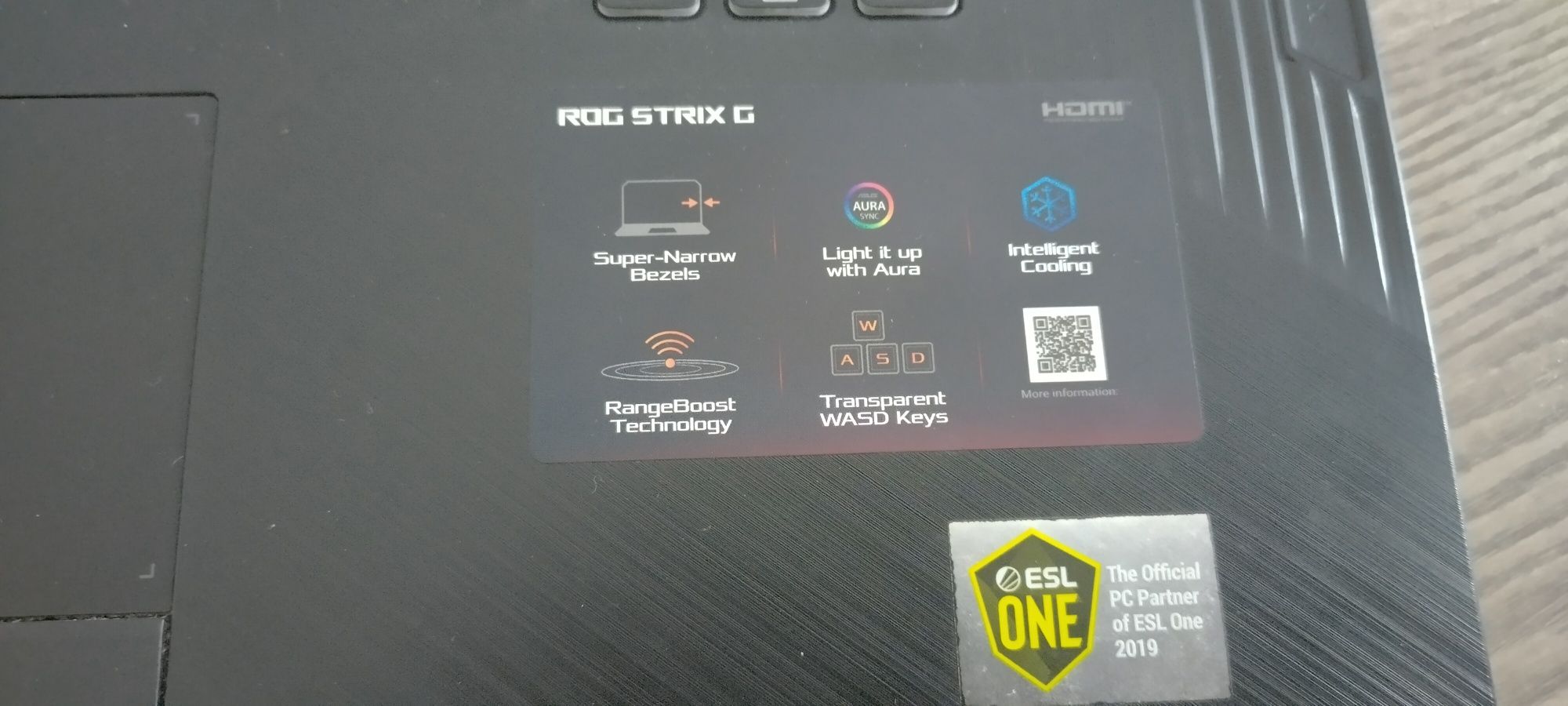 Asus ROG i7 9750H 2060RTX 16GB RAM