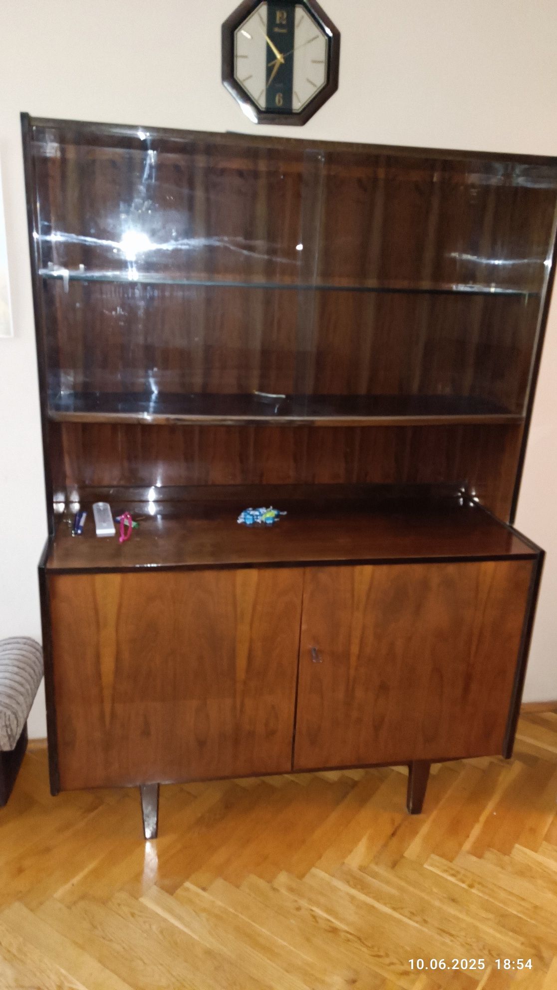 Zestaw mebli z PRL-u połysk. (Likwidacja mieszkania)