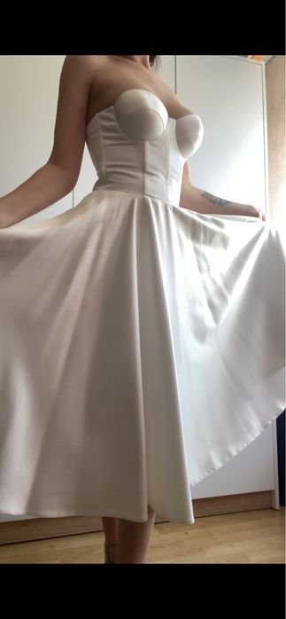 Сукня вечірня весільна розмір S-М