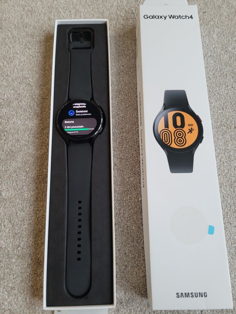 Samsung Galaxy Watch4 - 44 mm, na gwarancji