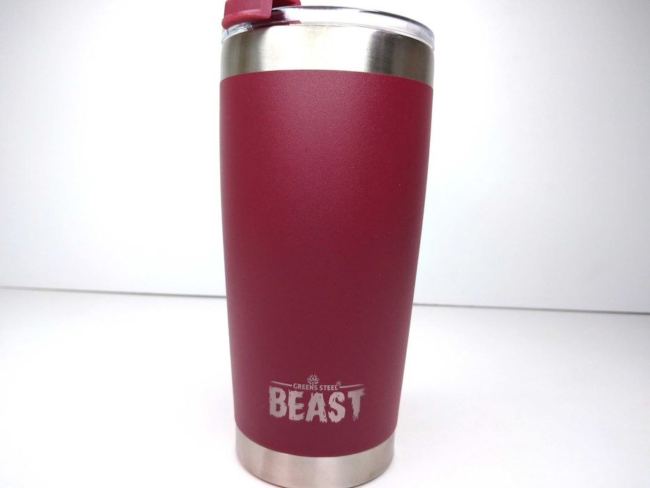 KUBEK Termiczny Green's Steel z Stali Nierdzewnej 550ml BEAST-NOWY