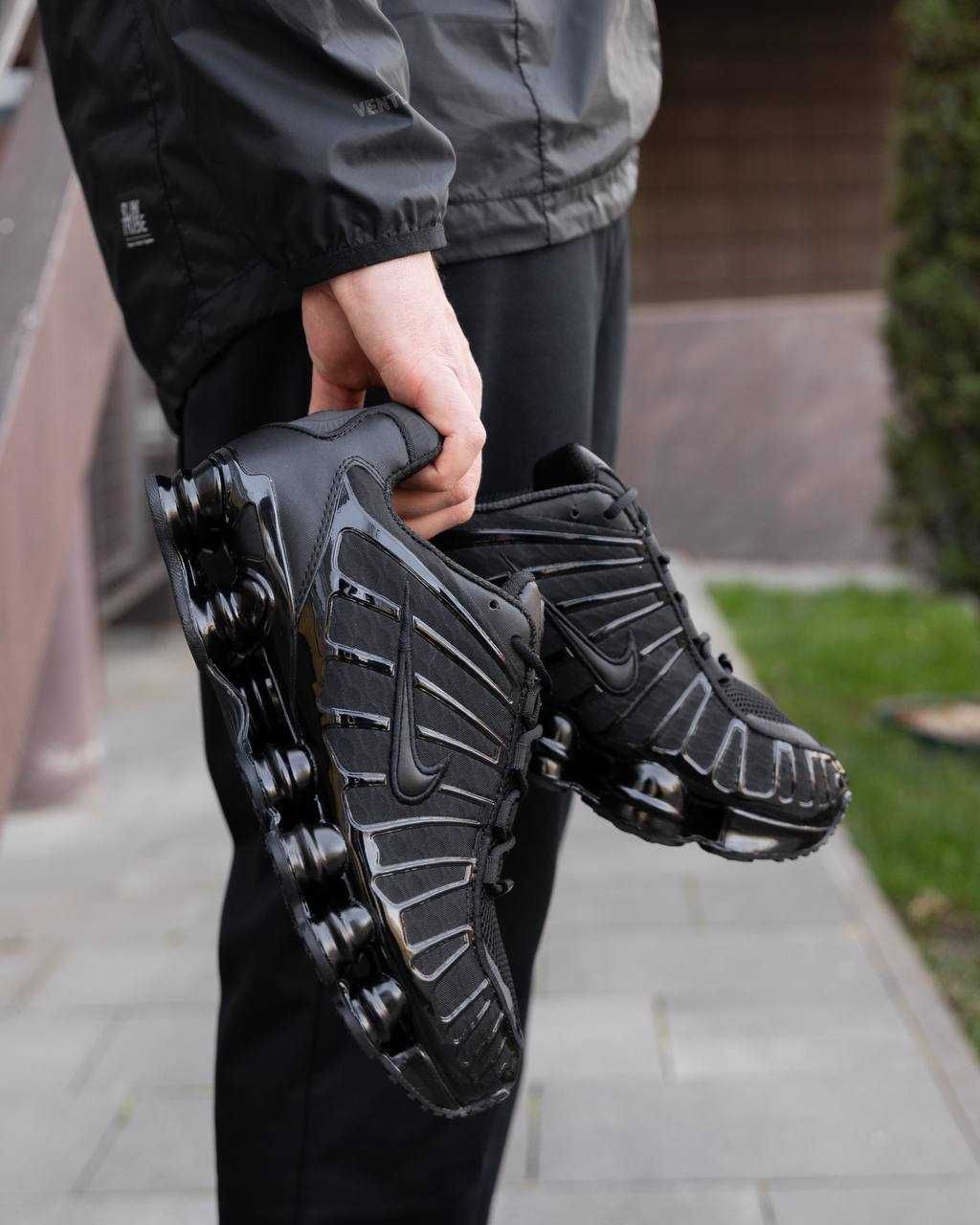 КРОСІВКИ/Кроссовки/чоловічі Nike Shox TL Black ТОП ЯКІСТЬ