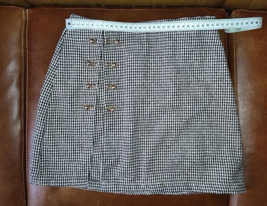 Saia elegante de xadrez