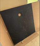 Radaway brodzik z konglomeratu Kyntos F Black 120x100 cm + Syfon HS1