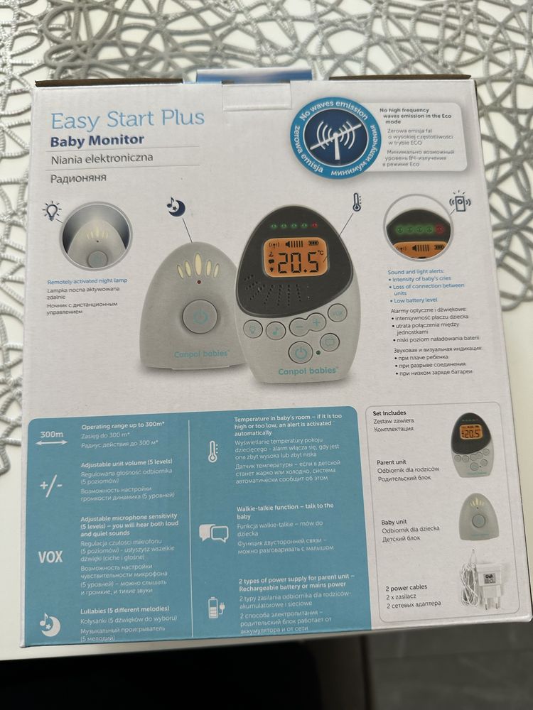 Niania elektroniczna Canpol Babies EasyStart Plus