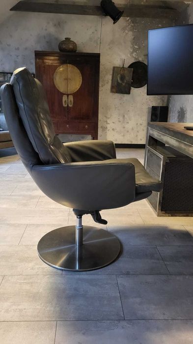 Designerski Fotel Obrotowy KOINOR w Stylu Loft i Vintage