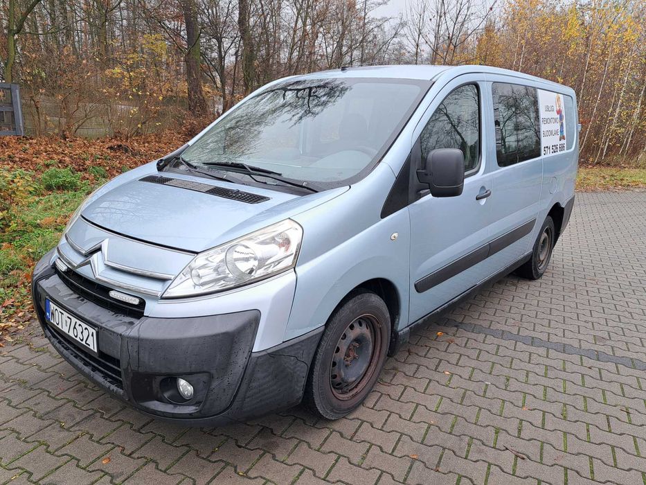 Citroen Jumpy 2.0 HDI 5 os. doinwestowany, bez rdzy, do jazdy