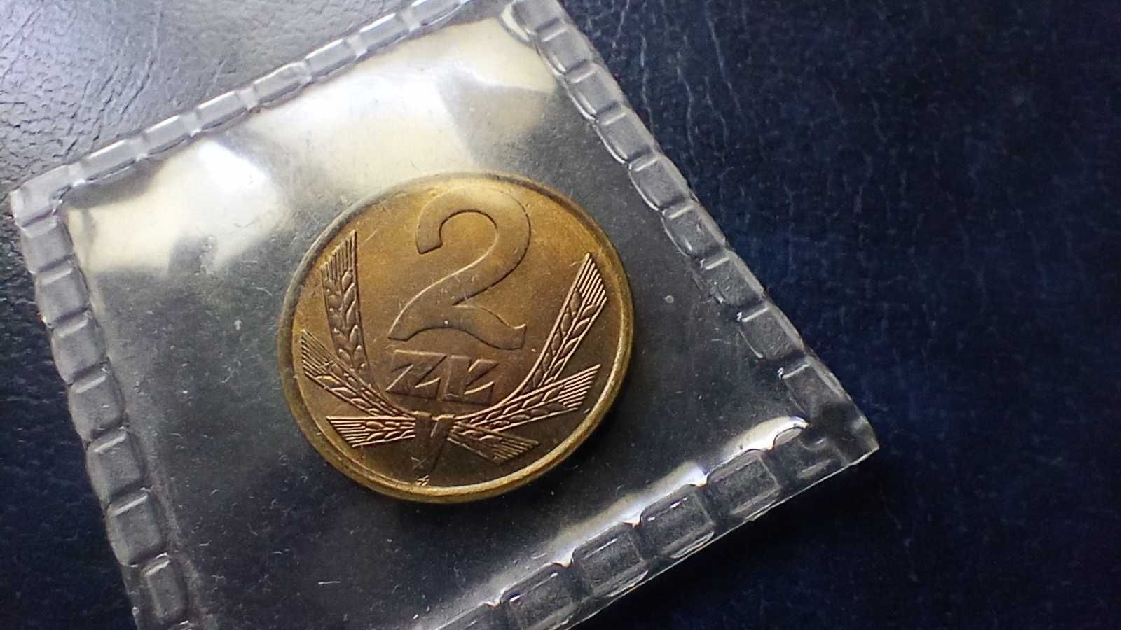 Stare monety 2 złote 1976 PRL stan menniczy