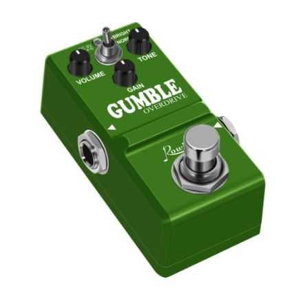 Pedal de Overdrive Distorção Golden Horse, Gumble (novos)