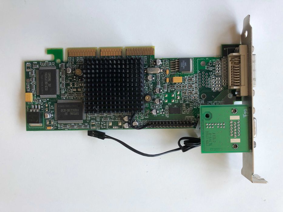 karta graficzna Matrox G550 Dual Head 32MB G55+MDHA32DR