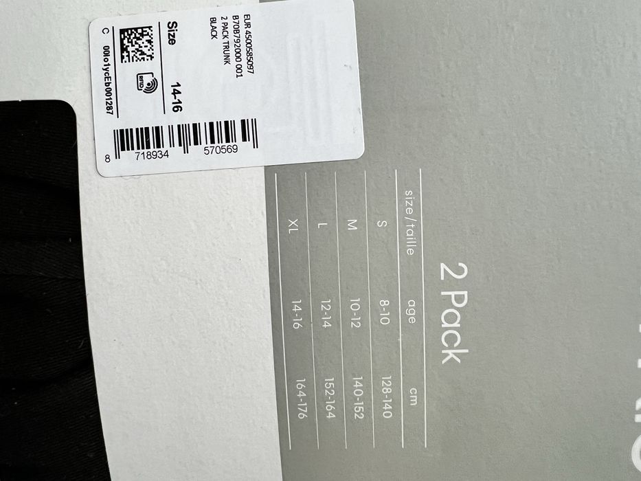 2 sztuki Bokserki dziecięce Calvin Klein oryginalne