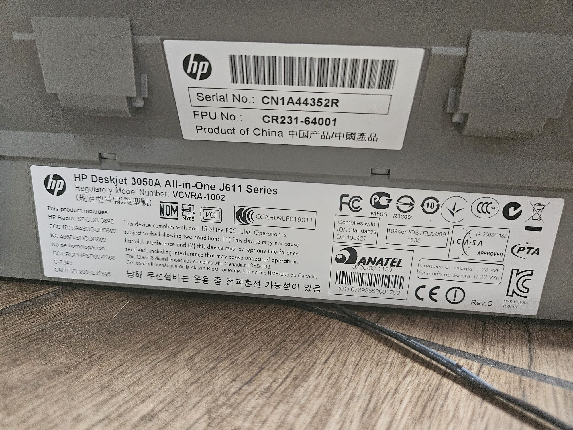 HP drukarka Deskjet 3050A