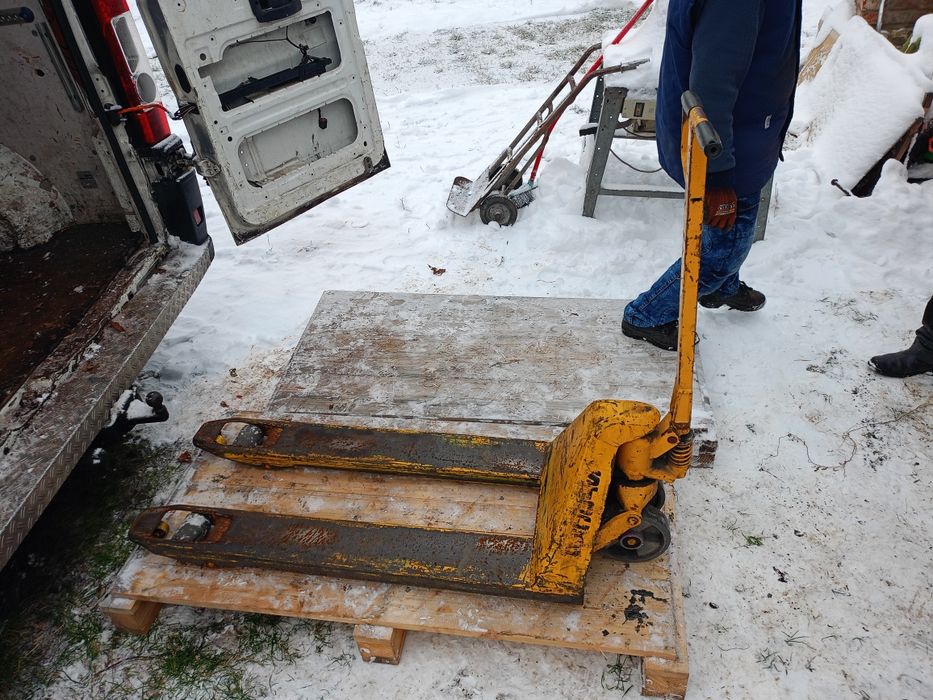 Wózki paletowe ręczne paleciaki 11 sztuk