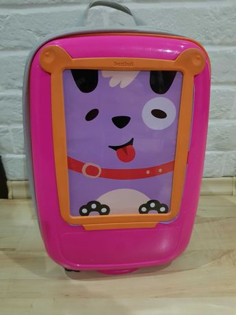 Prześliczna walizka dla dziewczynki różowa