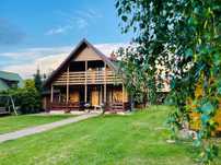 Domek letniskowy/caloroczny na Mazurach nad jeziorem Mielno