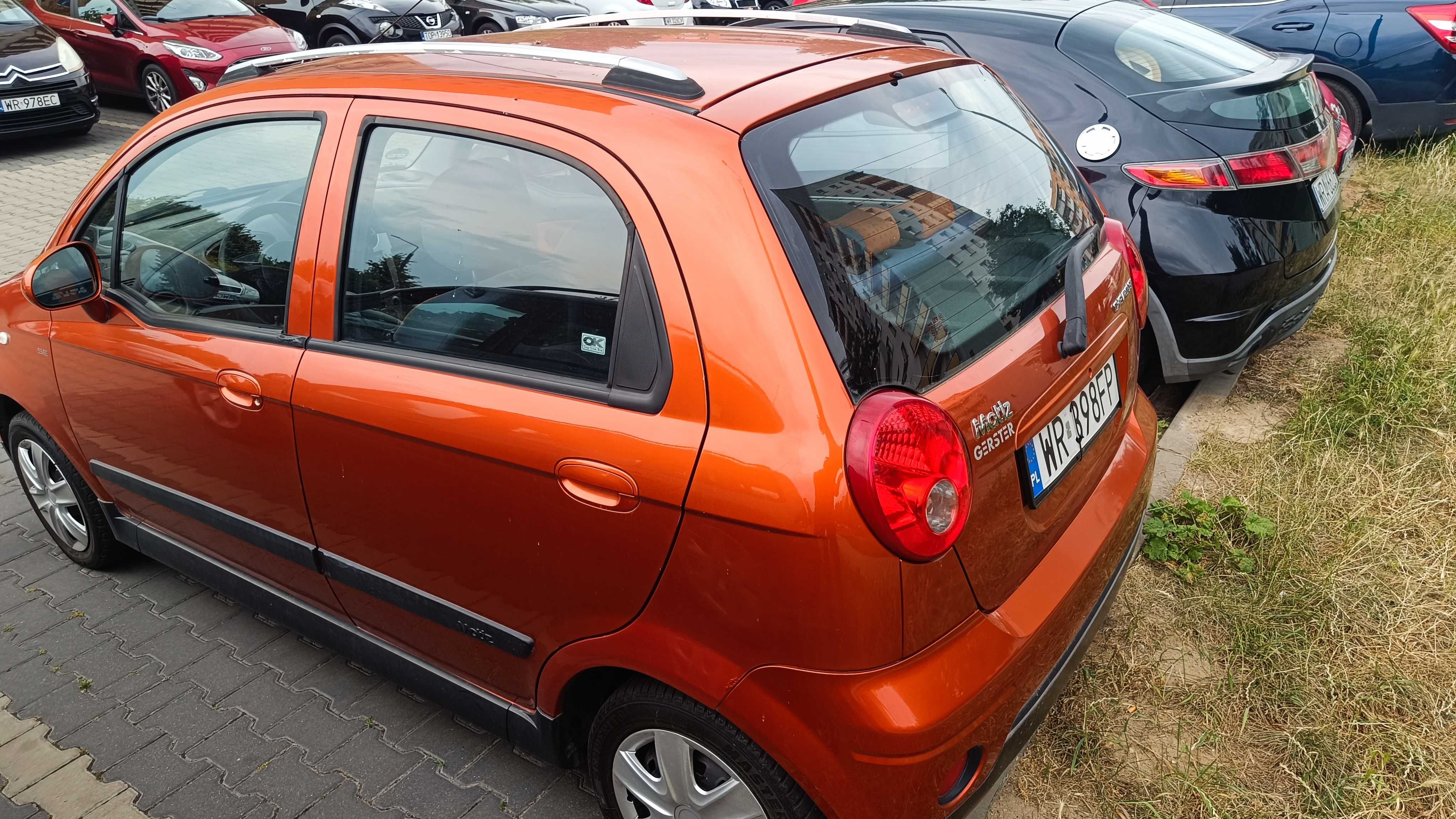 Chevrolet Matiz 2008 5d rudy b. dobry stan