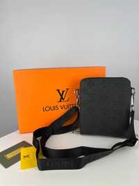 Стильная мужская сумка Louis Vuitton  мессенджер барсетка через плечо