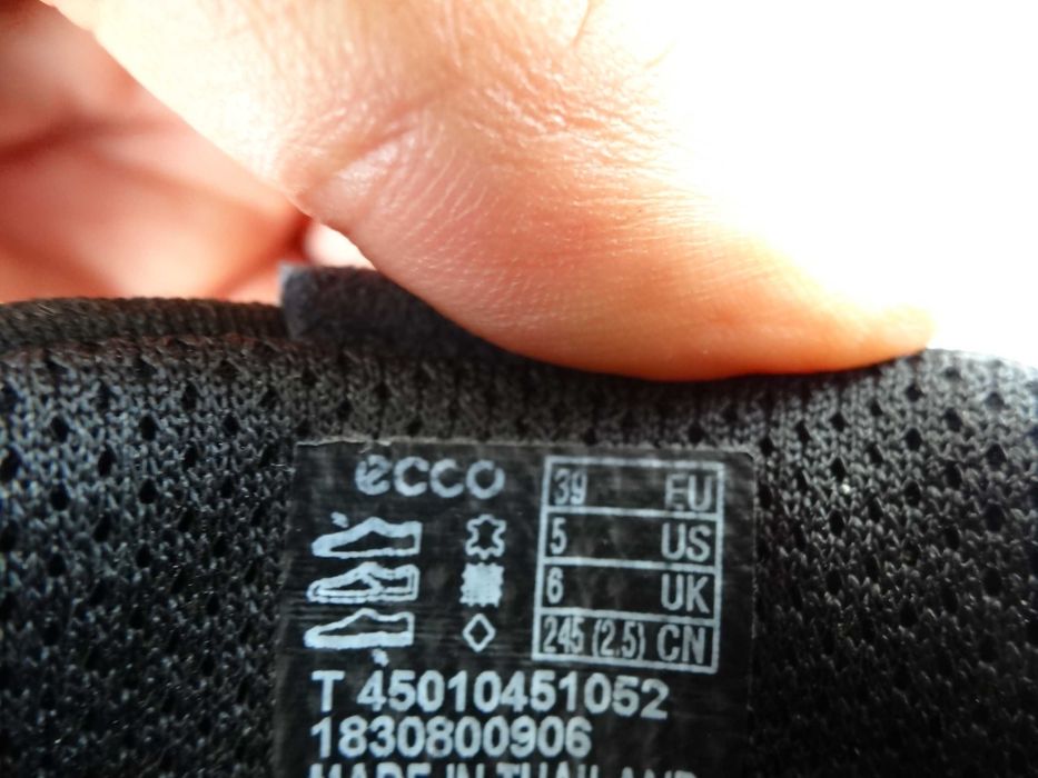 Buty ECCO SOFT TRED roz 39 GORE-TEX Skóra Półbuty