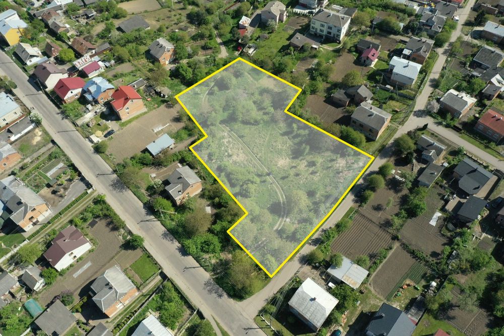 Продаж земельної ділянки Куликів під Будівництво.
