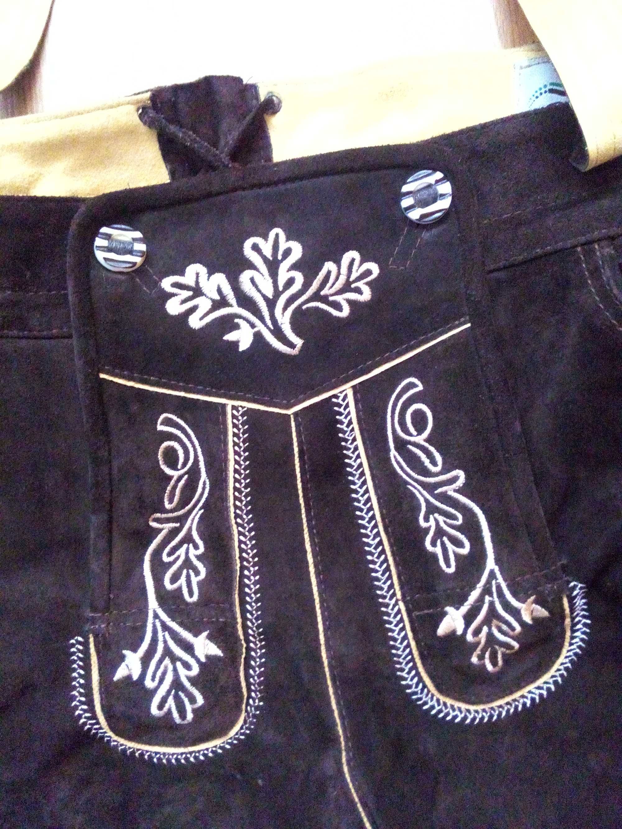 Spodenki Bavarskie model Bavarian Lederhose