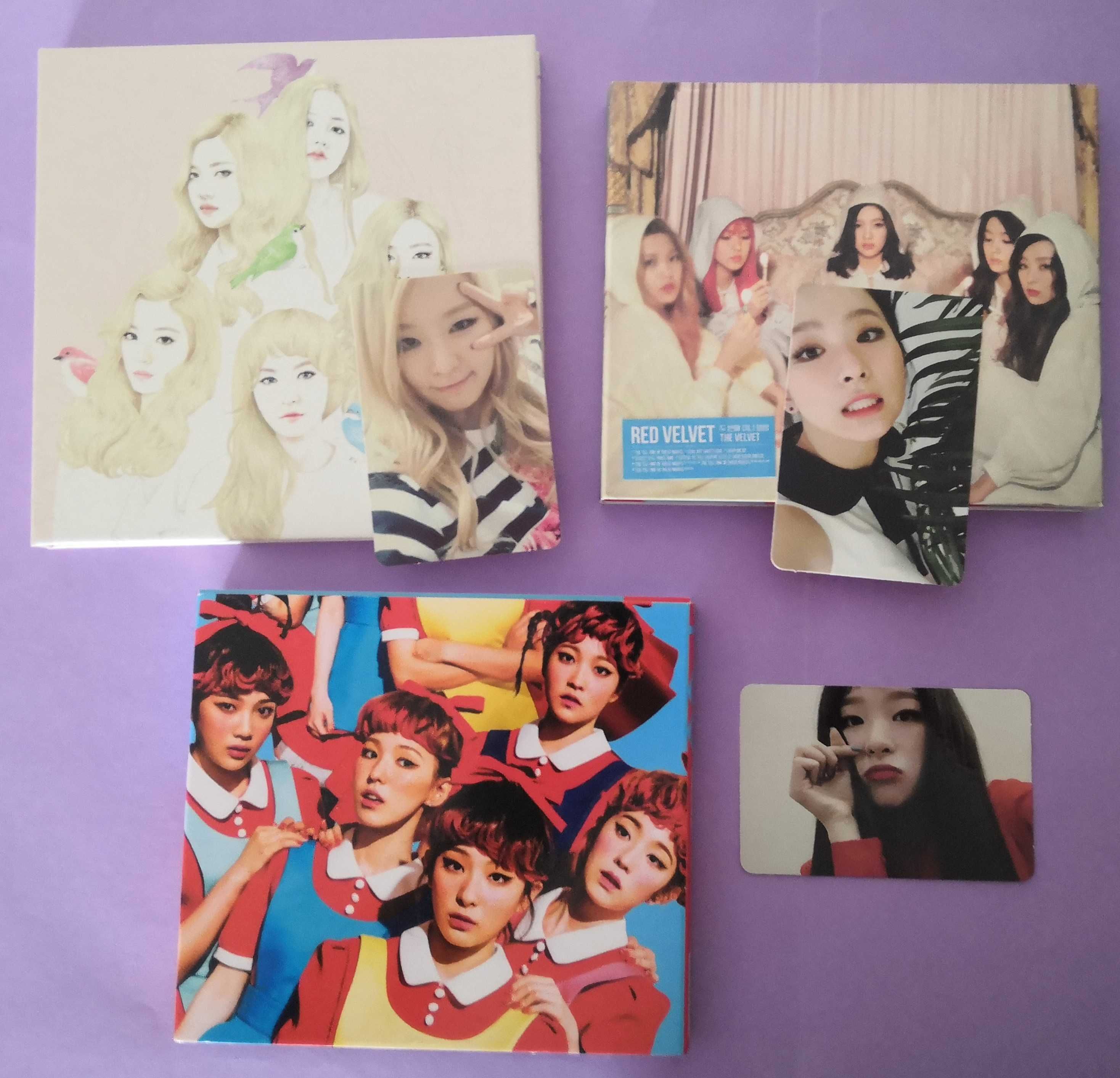 Red Velvet K-pop Álbuns/Photocards Oficiais