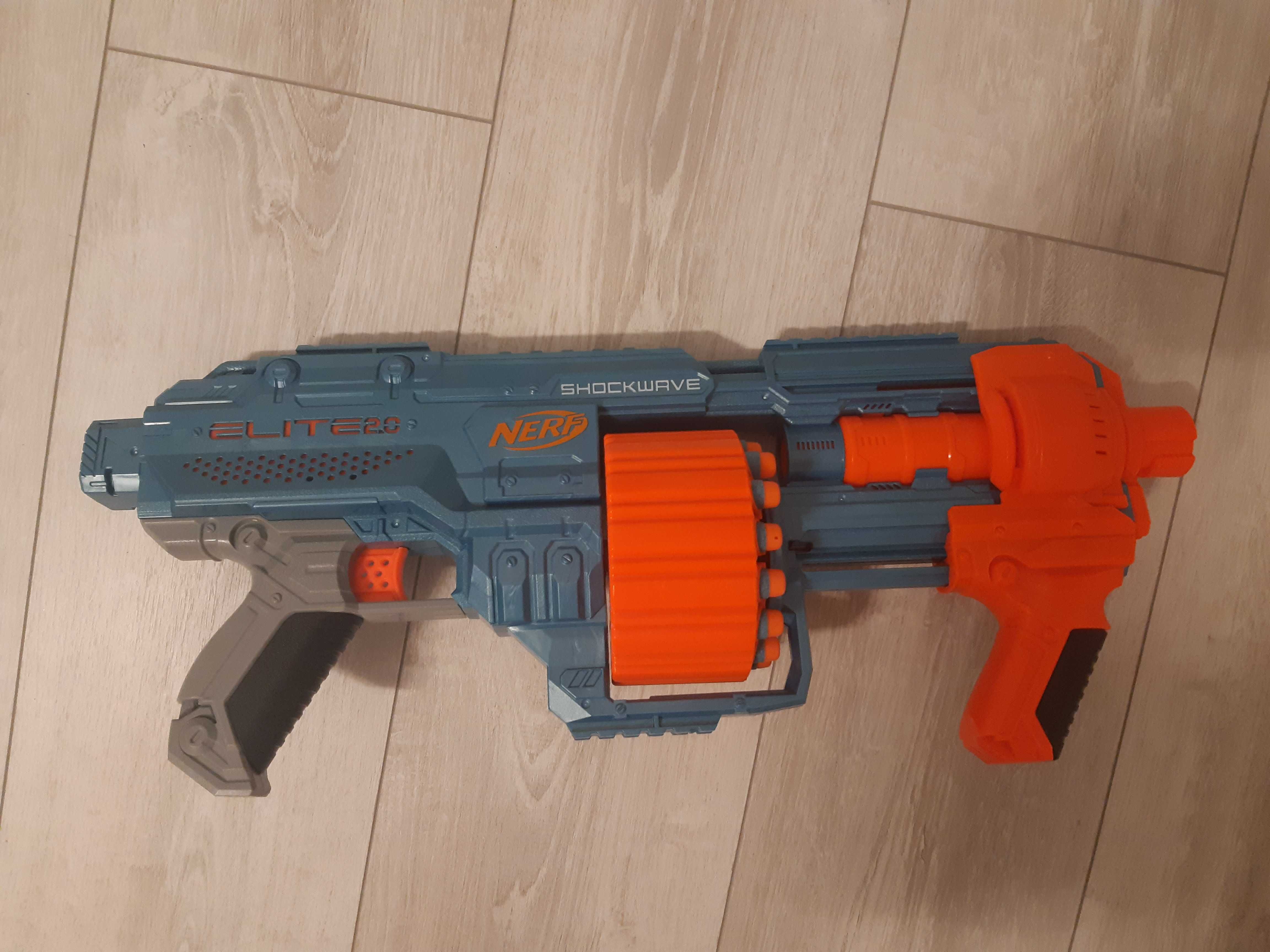 Nerf gun shockwave