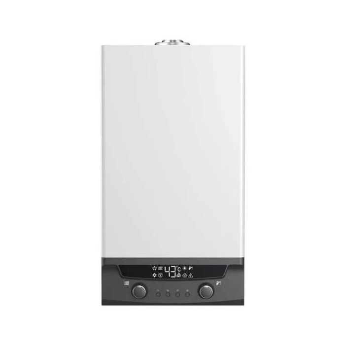 Котел газовий турбований 24 кВт 2 контурний GB-024R Reiger+димохід