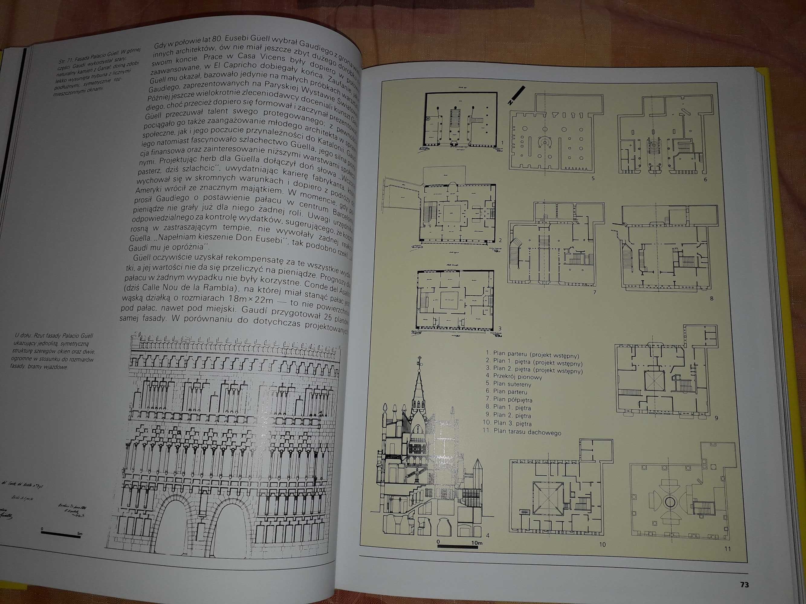 Antoni Gaudi Rainer Zerbst piękny album architektura sztuka