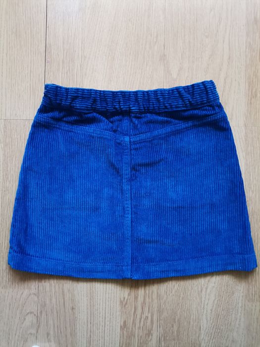 Saia bombazine azul