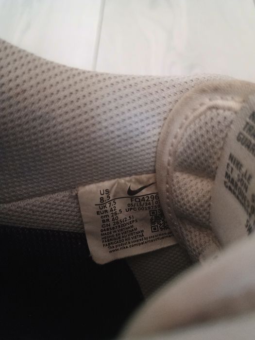 Nike Air Force 1 Biało Czarne