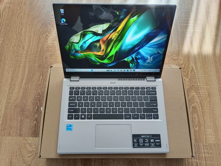 Tablet Laptop 2w1 Acer Aspire 3 Spin 14" i3-N305/8GB/256GB SSD W11 gw.