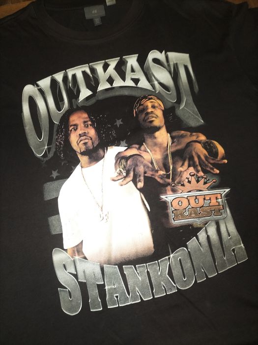 T-shirt outkast estilo streetwear