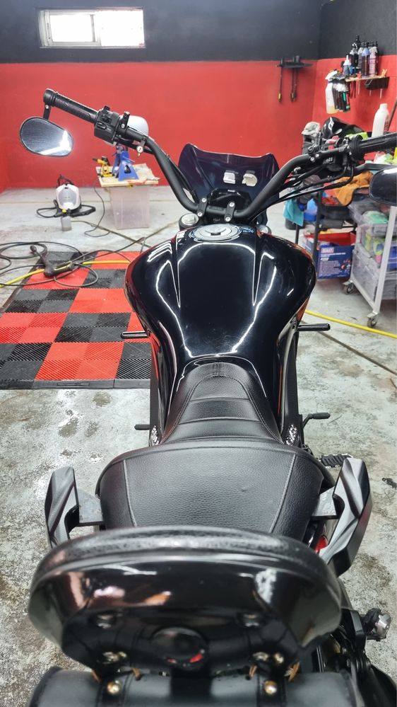 Benelli 502c com extras