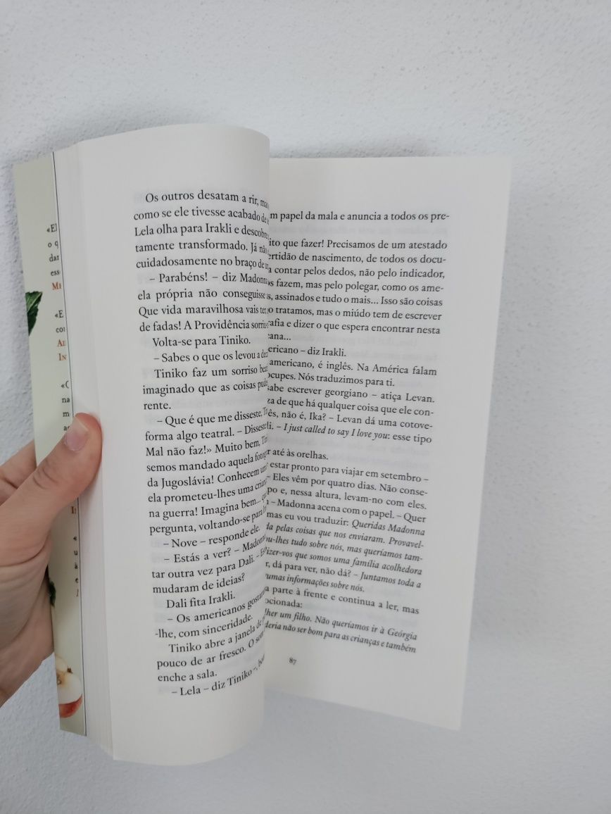 Livro Onde as peras caem de Nana Ekvtimishvili - portes grátis