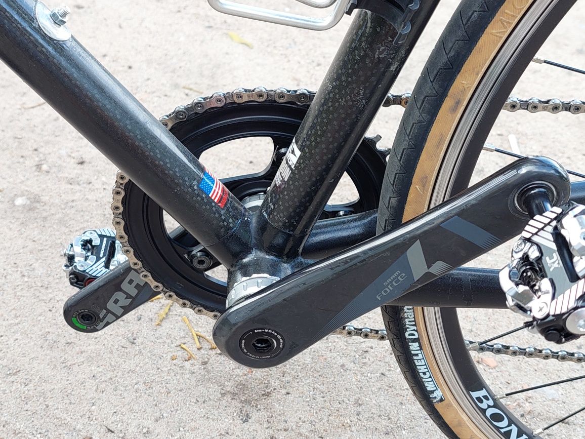 Rower szosowy carbon karbon kolarzówka Trek sram Force Ultegra