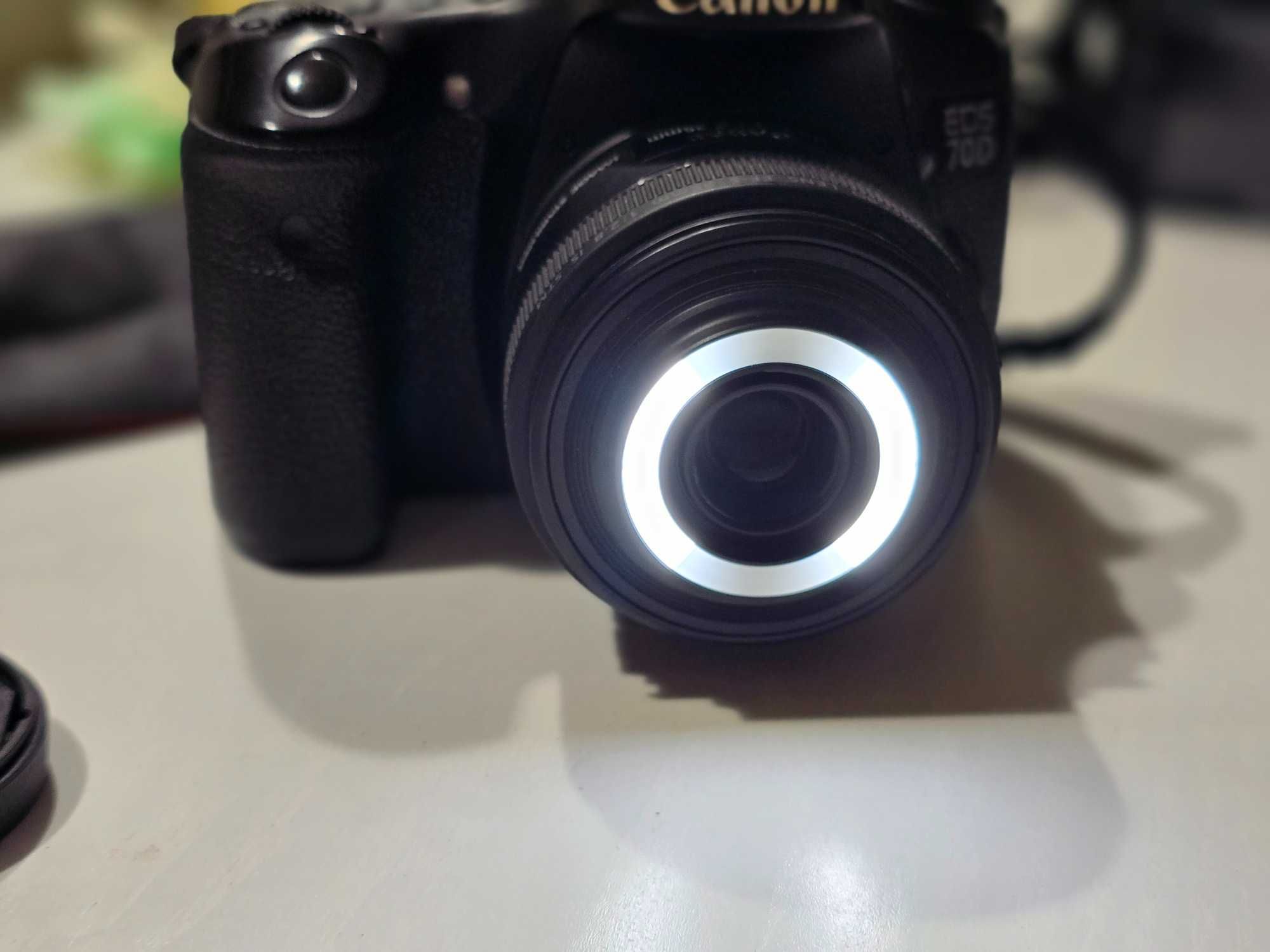 Canon EF-S 35 mm f/2.8 Macro IS STM wbudowana lampa unikat bdb stan