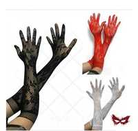 Стрейч рукавички Мереживні довгі рукавички для фотосесій
