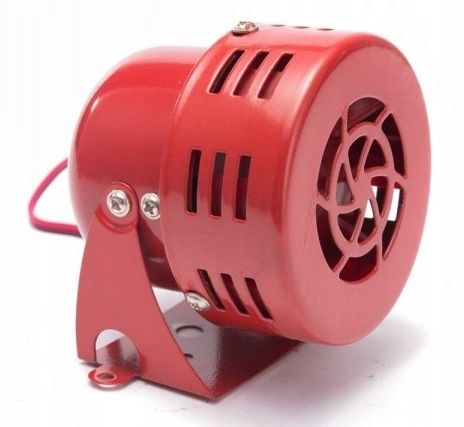 Klakson Syrena Mocny 12V 110Db Metalowa Obudowa