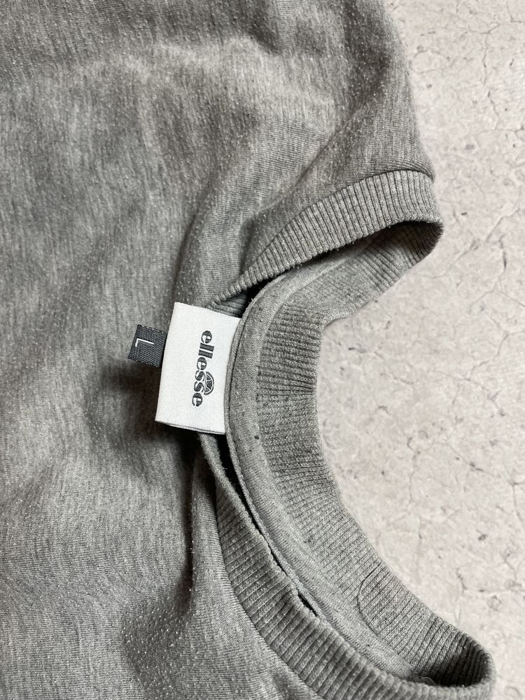 Мужская Кофта Свитшот Ellesse Оригинал M-L Tech Fleece С Лампасами