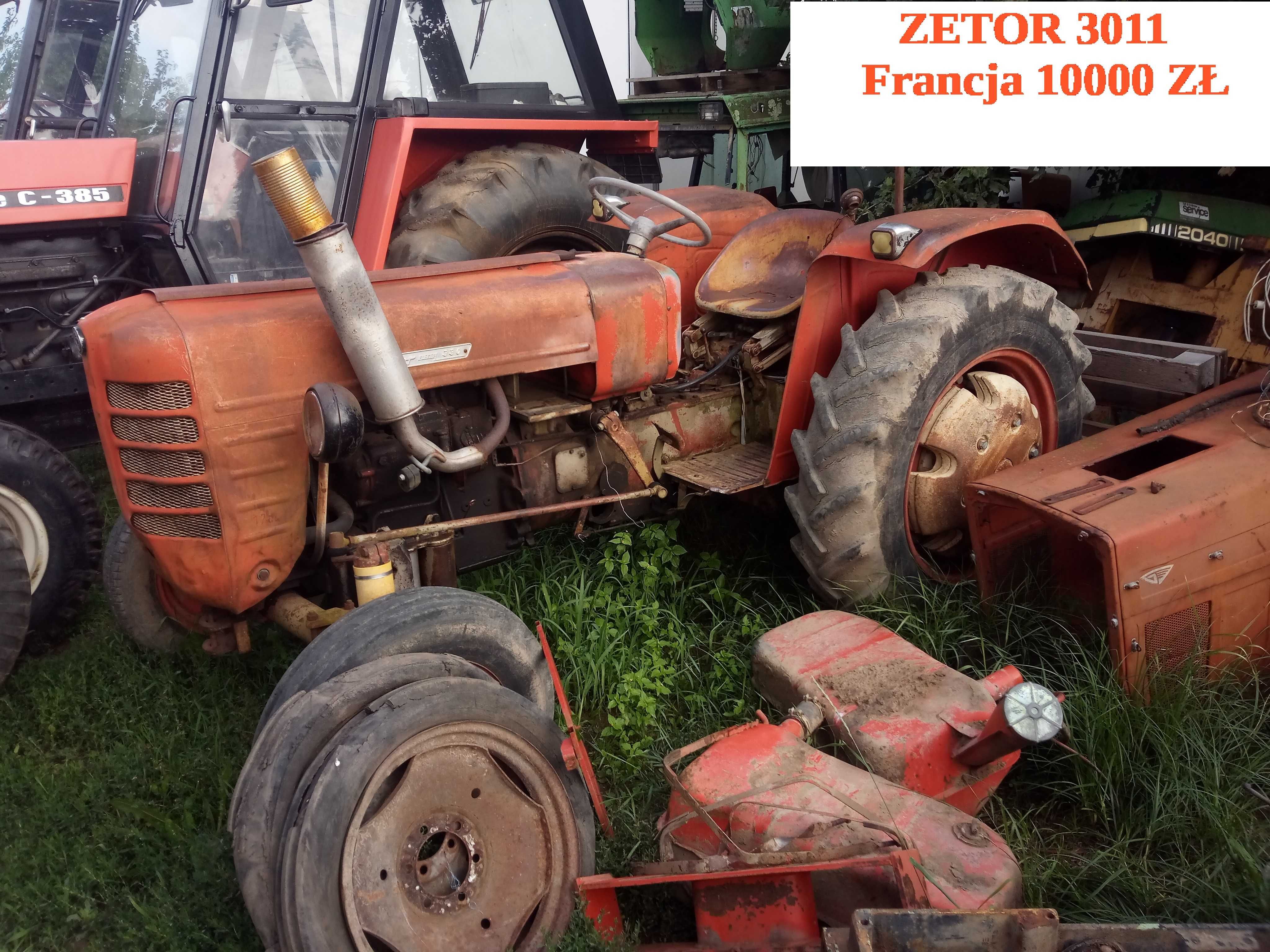 Massey Ferguson 155 i 158 4P i 165 Zetor 4911 i 3011 jak Ursus C-360