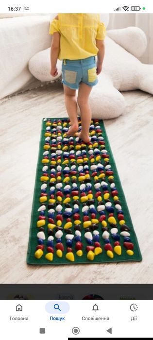 Масажний коврик ортопедичний