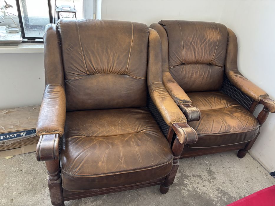 Fotele i sofa ze skóry