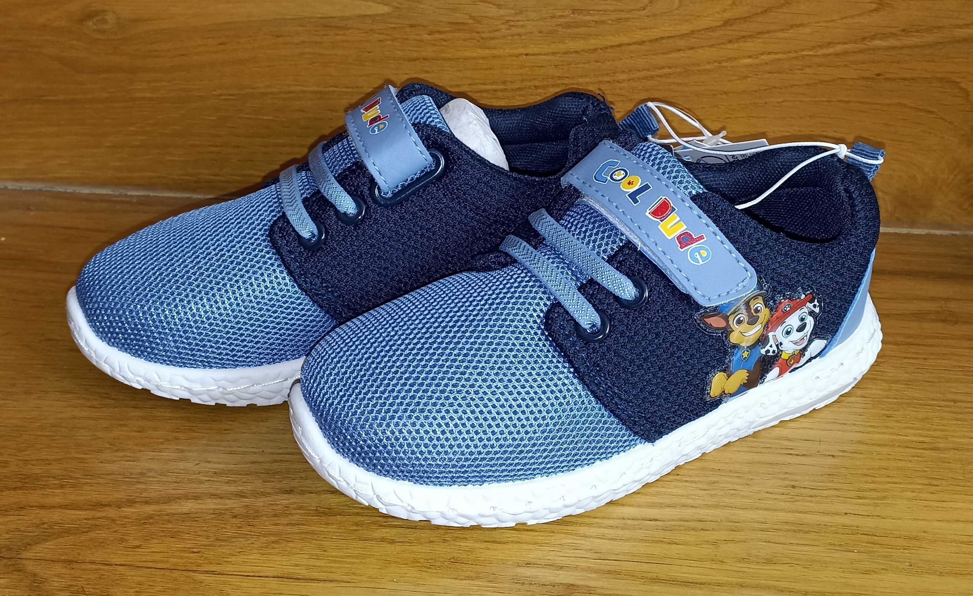 Buty sportowe led świecąca podeszwa Psi Patrol 26 nowe