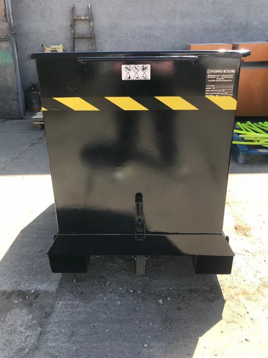 Sprytny Pojemnik Samowyładowczy Mały PMMC LIGHT 600L Koleba na kołach.