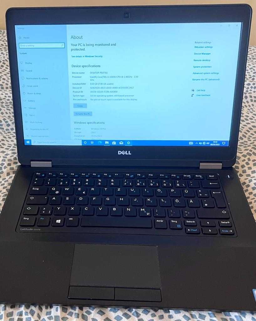 Dell Latitude i5 E5470