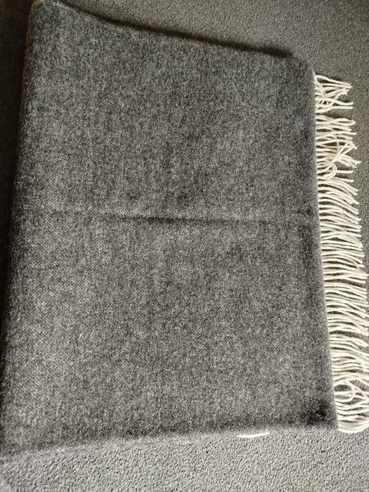 Плед шерстяний новий в упаковці з біркою односпальний