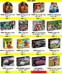 Набори LEGO NINJAGO, Minecraft, Technic, Hidden Side