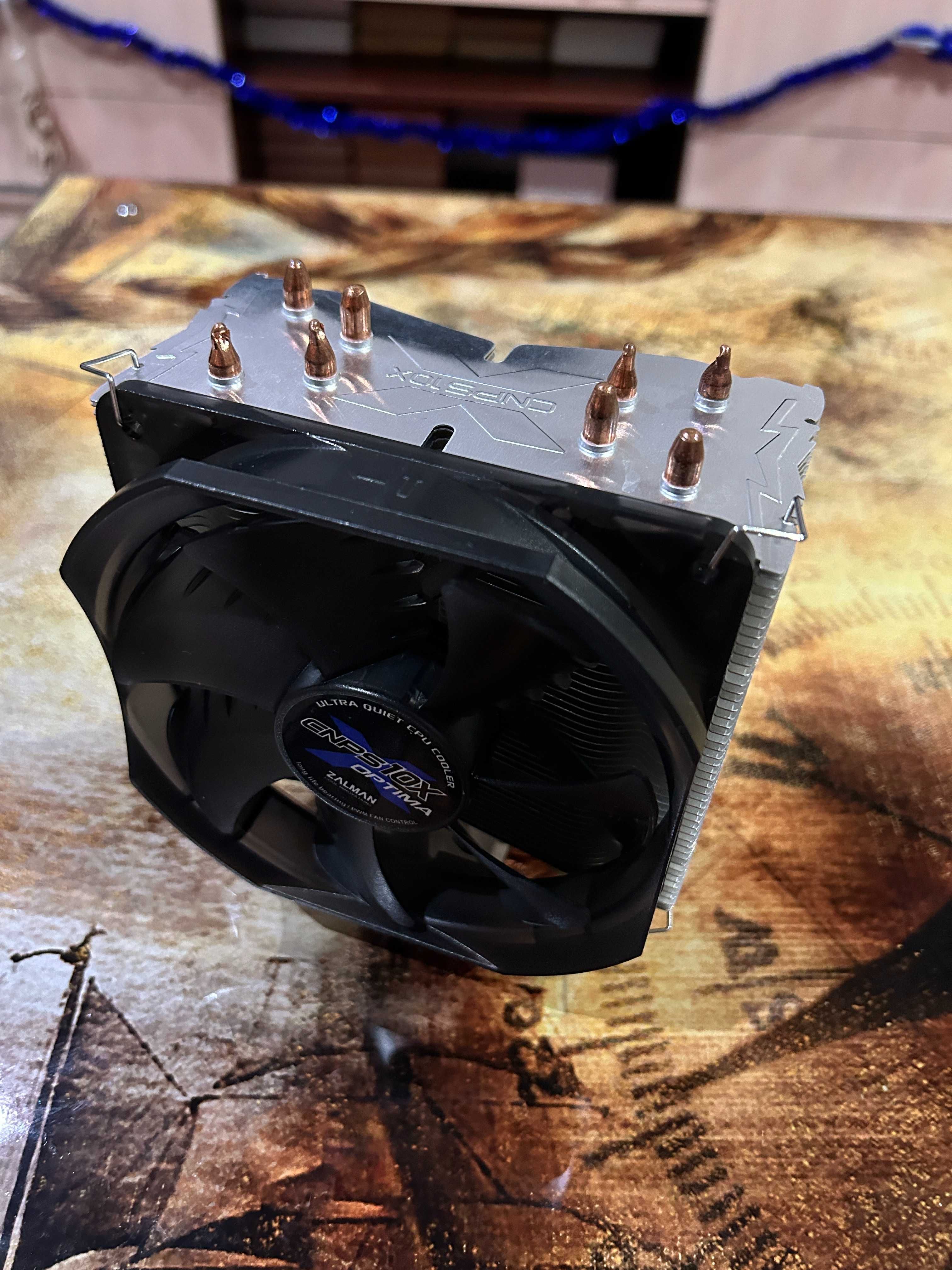 Кулер Zalman CNPS10X Optima Intel AMD 1151/ 1155/ 1200/ AM2/ AM3 LED
